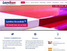 Tablet Screenshot of lamikon.nl